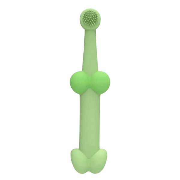 Silicone pet toothbrush