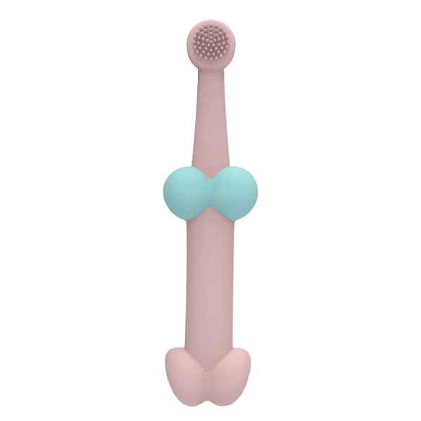Silicone pet toothbrush