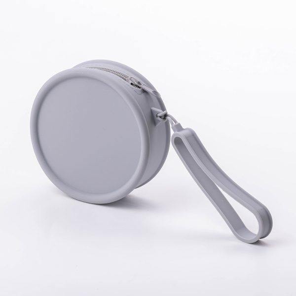 Silicone storage bag for makeup