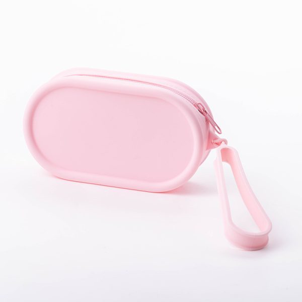 Silicone storage bag for makeup