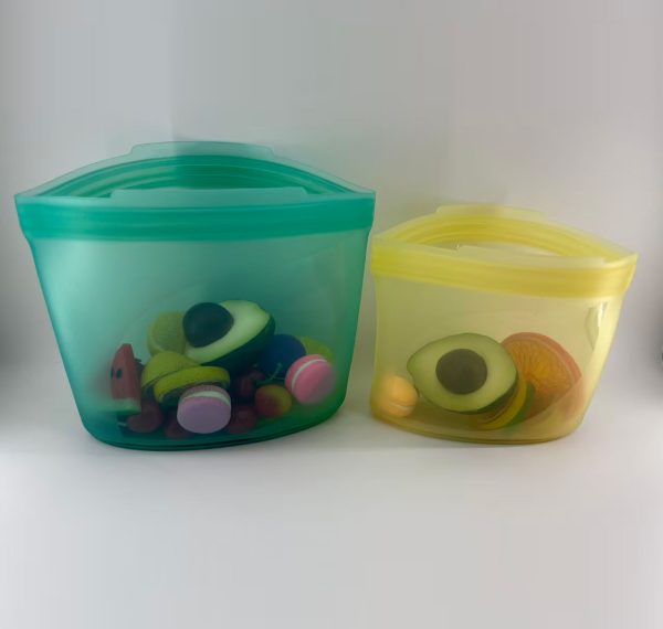 Silicone storage bag