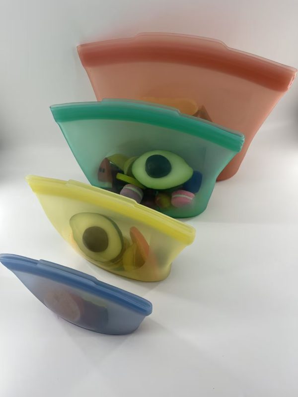 Silicone storage bag