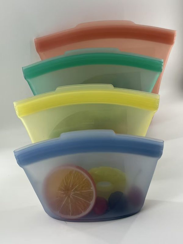 Silicone storage bag