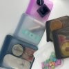 Silicone storage resealable bag