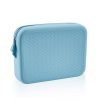 This is an eco-friendly silicone cosmetic bag