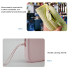 This is an eco-friendly silicone cosmetic bag