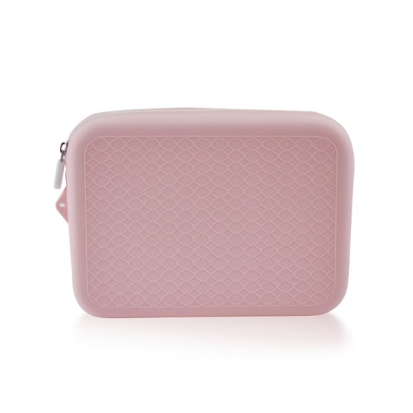 This is an eco-friendly silicone cosmetic bag