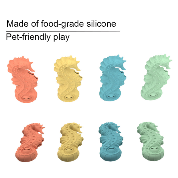 Seahorse cat toy pet