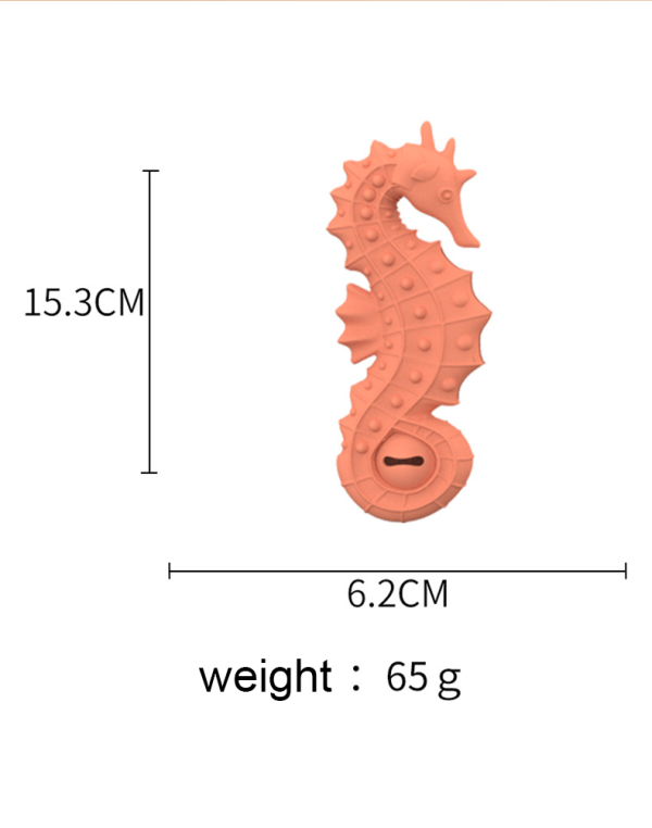 Seahorse cat toy pet