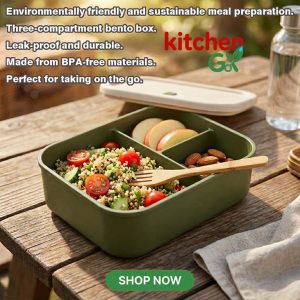 Silicone Bento Box Manufacturer | Custom OEM/ODM 3-Grid Food Storage Container Factory | Bulk Eco-Friendly Food-Grade Silicone Lunchware Supplier