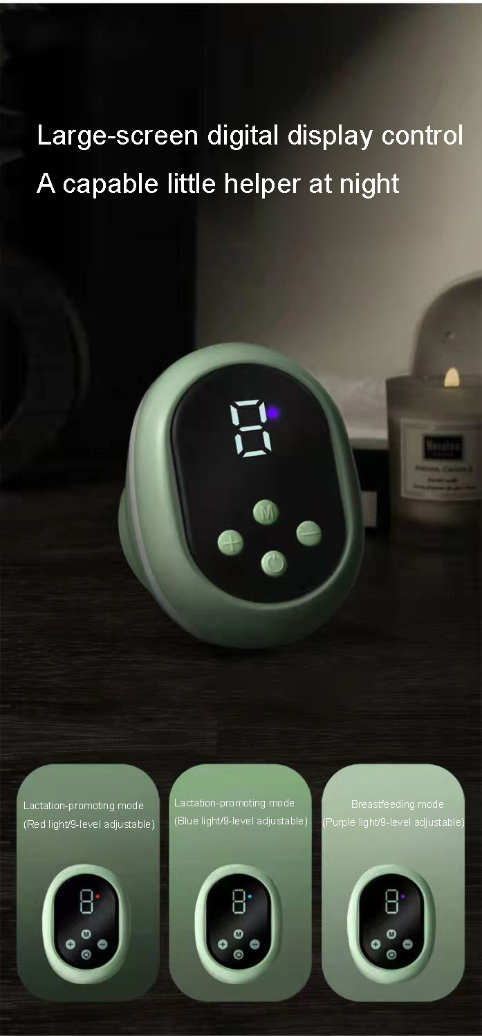 Integrated electric breast pump for comfortable breastfeeding SPA - Portable hands-free milking suction device for mothers